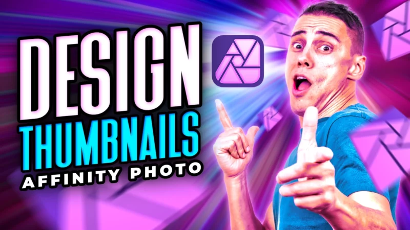 Design YouTube Thumbnails In Affinity Photo