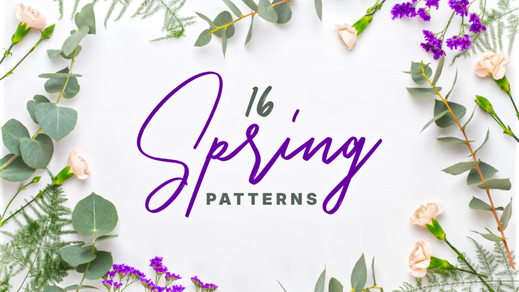 16 free spring patterns