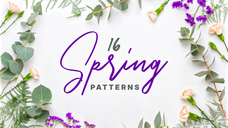16 free spring patterns